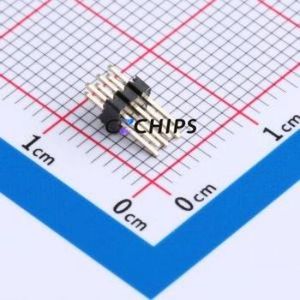 MTP315-1203S2 Pin Header Through hole Component (THT),P=1.27mm Connector 2x3P 1.27mm Double Row 6P - Product Image 1
