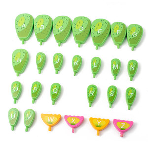 Juguete Educativo Temprano para Niños, Bloques de Construcción Creativos, Bloques de Madera con Forma de <span class=keywords><strong>Cactus</strong></span> - Product Image 4