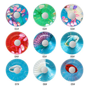 Soporte de resina para decoración de uñas al por mayor, soporte de aleación para práctica de concha marina de hielo submarino, soporte de exhibición de placa magnética fuerte para decoración de uñas - Product Image 5