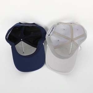 OEM personalizado de alta calidad de 5 paneles de color sólido tejido parche Logo cuerda gorra de béisbol, ala curvada Snap Back papá sombrero - Product Image 3