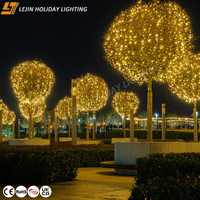 Guirlande lumineuse LED blanche chaude pour extérieur, 100 LED, IP44, pour décorations de Noël, de fêtes et de paysages commerciaux