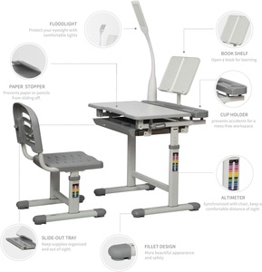 Enfants fonctionnel <span class=keywords><strong>bureau</strong></span> et chaise ensemble hauteur réglable <span class=keywords><strong>enfant</strong></span> école étude chaise de <span class=keywords><strong>bureau</strong></span> pas cher étudiant robuste chaise de chambre - Product Image 2