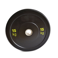 Ensemble de plaques de poids d'entraînement musculaire professionnel coloré 20kg 100kg caoutchouc de pare-chocs