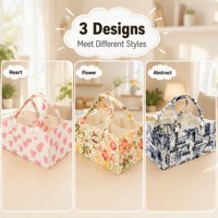 Sac de rangement en feutre personnalisé avec logo et motif, OEM ODM, pour couches et sac fourre-tout pour maman, idéal pour la crèche et les voyages, vente en gros