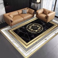 Contemporary Modern High Quality Abstract Pattern Rug Carpet Luxury Hotel Room Center Mat Small Carpet for Living Machine Made