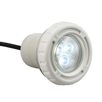 Luz led estroboscópica subacuática para piscina, lámpara led de alta potencia de 9W, 3x3W, 12V, resistente al agua IP68