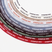 Lacets plats personnalisés pour baskets, logo imprimé sur mesure, lacets de chaussures en polyester 8 mm, cordons athlétiques durables de qualité supérieure