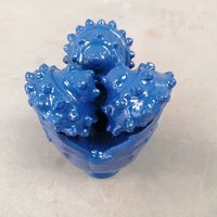 Foret triconique à triple denture de haute qualité de 5 5/8 pouces en acier pour puits d'eau et puits pétroliers