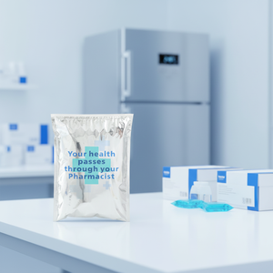 Bolsa Térmica Farmacéutica con Impresión Personalizada y Cierre Seguro para <span class=keywords><strong>Vacunas</strong></span>, Bolsa Térmica Portátil para el Transporte Diario de Medicamentos - Product Image 1