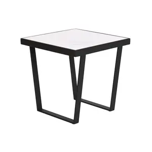 TABLE D'APPELAGE MÉTAL CÉRAMIQUE 50x50x50cm 10:15cm - Product Image 2