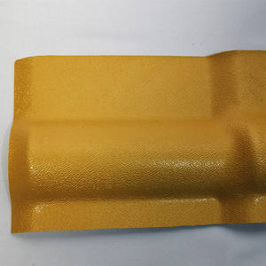 Huazhijie perumahan dan industri plastik PVC bahan ASA lembar ubin atap tanggal merah bata merah - Product Image 6