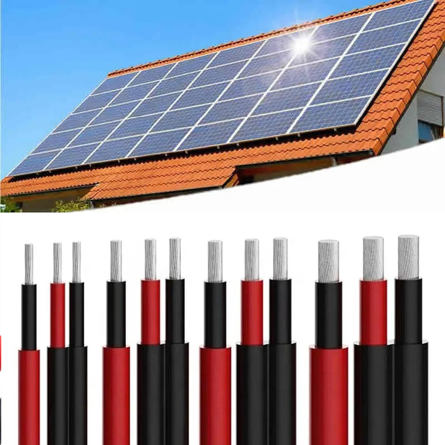 HOTION China Manufacturer Max DC 1.8KV  Single Core DC Solar PV1 F Cable with  Tinned Copper 35mm2 Solar PV Cable