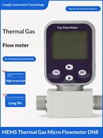 Débitmètre massique thermique à rotor en verre pour azote, oxygène, hydrogène, argon, propane, provenant de Chine continentale