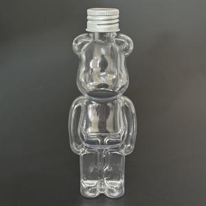 Chai nhựa trong suốt hình gấu dễ thương dùng một lần 150ML 250ML 350ML 500ML đựng nước ép, đồ uống, nước uống cho thú cưng - Product Image 3