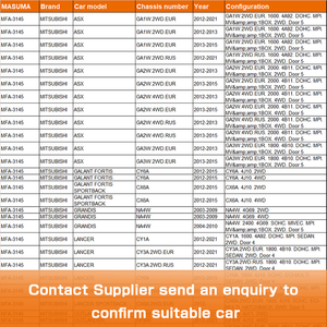 MFA-3145ซัพพลายเออร์รถยนต์อะไหล่กรองอากาศสำหรับมิตซูบิชิ - Product Image 2