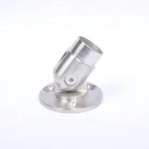 Stainless Steel Stair Handrail Bracket Wall Mounted Elbow Supporting Leg Railing Bracket