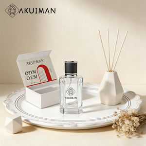 Flacons de parfum ronds en verre de luxe 30 ml 50 ml - Product Image 1