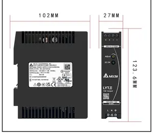 Delta DRL-24V75W1AZ DIN Rail Lyte Series