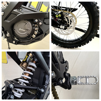 Moto électrique tout-terrain pour adulte 2026 Light Bee X Sur Ron 8000W, cadre en alliage d'aluminium, moteur brushless, batterie lithium 60V, livraison rapide en stock