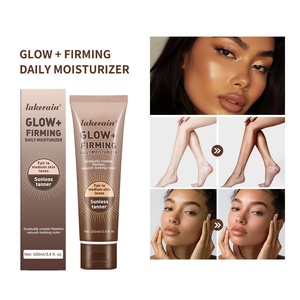 Crema Bronceadora Mineral para Rostro y Cuerpo, <span class=keywords><strong>Bronceador</strong></span> de Larga Duración, Protección Contra la Radiación, Humectante Nutritivo, Loción Autobronceadora Natural - Product Image 1