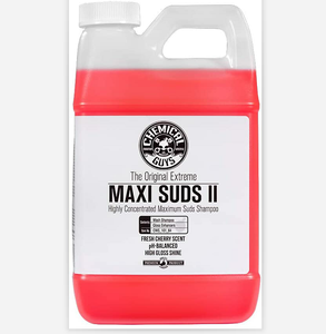 Chemicalguys Maxi-Suds II 64 Oz. Jabón Espumoso para Lavado de Autos con Aroma a Cereza, Funciona con Cañones de Espuma, Pistolas y Cubos, Producto para el Cuidado del Automóvil - Product Image 1