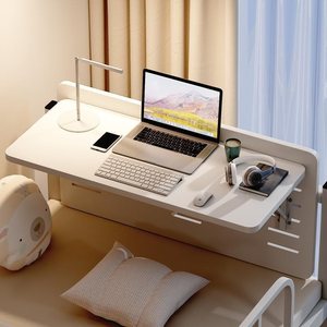 Bureau d'ordinateur pliable en MDF personnalisé avec pliage en un clic, design écologique et gain de place pour dortoirs universitaires, fixation murale - Product Image 1