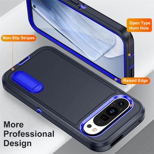 Funda Protectora para Teléfono Móvil de Silicona TPU+PC con Diseño de Armadura Antihuellas y Antigolpes para Google Pixel 10/10 Pro/9a/9/8/7 - Product Image 6