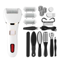 Rouleau électrique pour les soins des pieds, machine de pédicure, lime en métal tendance pour éliminer les callosités et les peaux mortes