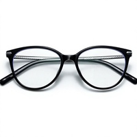 Monture de lunettes optiques TR90 avec branches en acétate, légères, à monture complète, pour hommes et femmes, personnalisables OEM