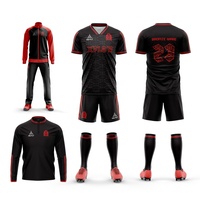 Veste de football pour homme HEALY, veste d'échauffement noire, logo personnalisé, vestes de sport de football, uniformes d'entraînement de club