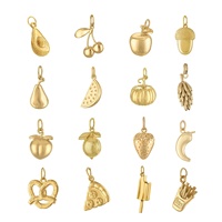 Galerie Sweet & Chic |   Pendentifs en acier inoxydable plaqué PVD 18 carats pour la fabrication de bijoux DIY |   Durable, imperméable, hypoallergénique