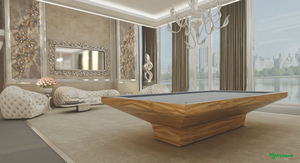 Hiện đại màu trắng hồ bơi bảng thiết kế sang trọng Trung Quốc 8 bóng hồ bơi bảng để bán - Product Image 3