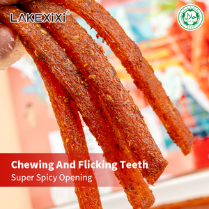 Hot & cay latiao hương vị độc đáo cổ điển và phổ biến Màu Đỏ Trung Quốc Snack cay thanh Halal thêm dải cay - Product Image 4