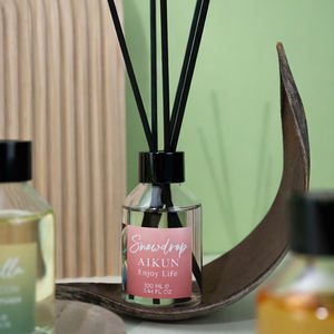 Difusor de Aromaterapia Aikun de 100 ml, de Vidrio, para Flores y Frutas, sin Fuego, con Aceite Esencial de Larga Duración, para Dormitorio y Baño - Product Image 2