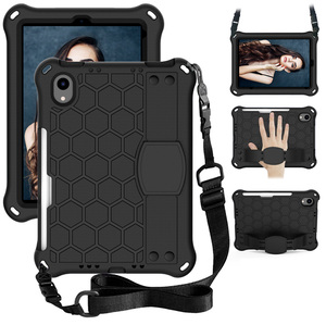 Cho <span class=keywords><strong>iPad</strong></span> <span class=keywords><strong>Mini</strong></span> 6 <span class=keywords><strong>mini</strong></span> 7 8.3 inch dễ thương trẻ em đáng yêu mềm mại EVA bọt chống sốc Vai vành đai xử lý đứng ánh sáng trường hợp máy tính bảng - Product Image 1