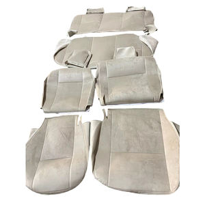 מותאם אישית מותאם אישית כבד ספוג אלסטי סט מלא קטיפה/בד/pvc מושב מכסה עבור טויוטה קרקע סיירת טנדר שאז רובל - Product Image 1