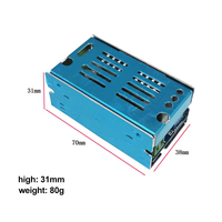 200W konverter DC pemasangan papan dapat diatur 15A modul Step-Down 8-55v menjadi modul Buck DC 1-36v