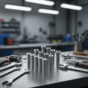 Jeu de pinces de serrage 13 pièces R8 1/8'' 7/8'' en acier allié finition brillante pour outils de coupe et de formage - Product Image 2