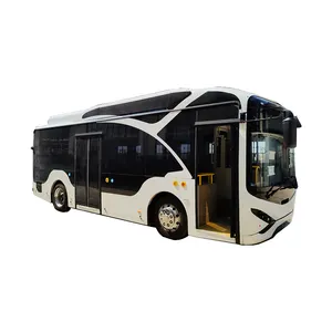 Guangtong חדש 8.5m חשמלי 23 מושבי נוסעים עיר אוטובוס 20 מושבים אוטומטי נמוך רצפת ציבור טהור חשמלי אוטובוס מותאם אישית