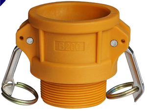 Préparation de surface polie de garnitures de tuyau de accouplement en nylon de Camlock - Product Image 2