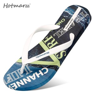 <span class=keywords><strong>Chanclas</strong></span> de PVC para <span class=keywords><strong>hombre</strong></span>, <span class=keywords><strong>chanclas</strong></span> antideslizantes de secado rápido con estampado de surf, <span class=keywords><strong>chanclas</strong></span> de plantilla suave para baño de playa al aire libre - Product Image 4