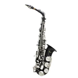 High quality Good price SLADE black silver key tenor SAX E-flat tenor sax carved tube body playing special SAX