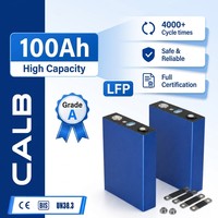 Celda de Batería LiFePO4 CALB L160F100 3.2V 100Ah, Muestra Disponible, Grado A, 4000cls para Pruebas de Proyecto y Evaluación, 0.2mOhm