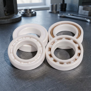Rodamientos de Bolas de Cerámica ZrO2, Diseño Abierto, Precisión P5, Diámetro Interior de 15 mm, 6800 6801 6802 6803 6804 6805 6806 6807 CE - Product Image 1