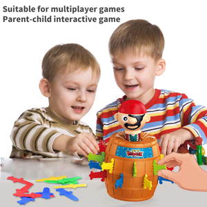 <span class=keywords><strong>Jeu</strong></span> de <span class=keywords><strong>pirate</strong></span> <span class=keywords><strong>pop</strong></span>-<span class=keywords><strong>up</strong></span> à succès, jouet d'épée à tirer, en plastique, interactif, pour jouer en intérieur en famille, cadeau de Noël pour enfants - Product Image 2