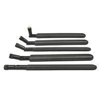 Antenne canard en caoutchouc 5G personnalisée 3DBi Gain externe sans fil omnidirectionnel 4G 5G routeur signaux Wifi verticaux 50 Ohm RF