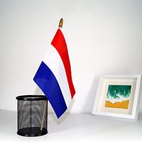 Drapeau miniature en bois à tenir à la main, Nouveauté Pays-Bas, pour la décoration de fêtes sportives et festivals (vente en gros)