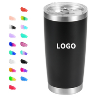 Gobelet à eau chaude de 600ml USA bouteille d'eau logo couleur personnalisé gobelet thermique avec paille tasse à café