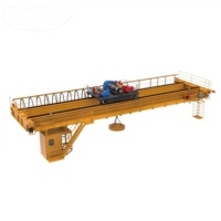 Grúa Puente Electromagnética Modelo QC Wanlong con PLC y Motor, 31.5M de Vano y 16m de Altura de Elevación para Taller/Construcción