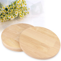 Plaque ronde en bois de pin, plaque en bois de pin poli, plaque ronde en bois de pin, couleur et taille personnalisées, décoration de vacances multifonctionnelle, cadeau